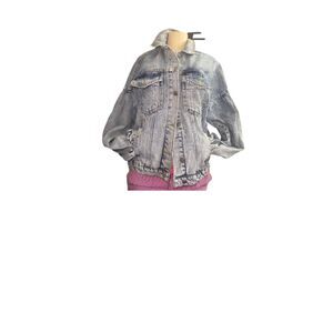 Blue Denim Jeans Jacket by Nasty Gal Collection ***NWT***